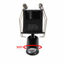 Spot LED Embutir Kawi Retrátil 2W 3000K IP20 IRC90 Nordecor ST3225-Nordecor-Preto-Starlumen