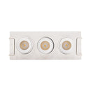 Spot LED Embutir Kawi Retrátil Triplo 6W 3000K IP20 IRC90 Nordecor ST3225-Nordecor-Starlumen