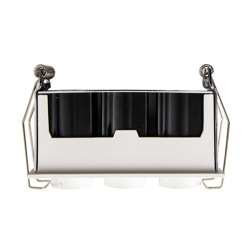 Spot LED Embutir Kawi Retrátil Triplo 6W 3000K IP20 IRC90 Nordecor ST3225-Nordecor-Starlumen