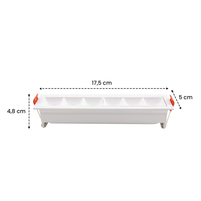 Spot LED Embutir Picco 14W 2700K IRC90 Branco 4993 ST3228-Interlight-Starlumen