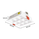 Spot LED Embutir Picco 21W 2700K IRC90 Branco 4994 ST3228-Interlight-Starlumen