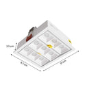 Spot LED Embutir Picco Branco 21W 2700K Focos Orientáveis 4584 ST3228-Interlight-Starlumen