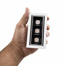 Spot LED Embutir Picco Preto 7W 2700K Foco Orientável 4582 ST3228 *-Spots-Starlumen