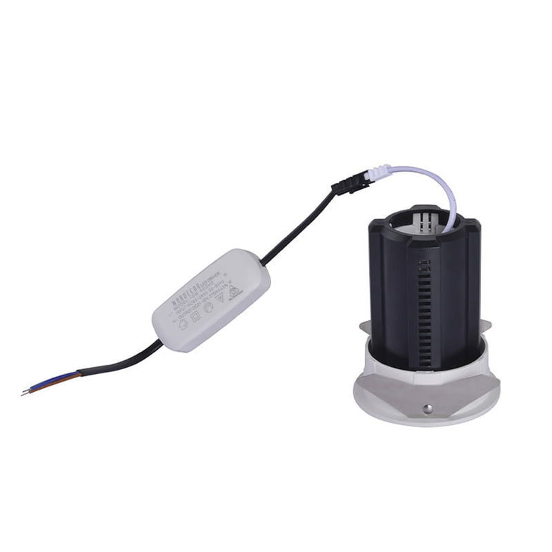 Spot LED Embutir Retrátil AIVA 24° 12W 2700K C/ Facho Direcionável a 360° Nordecor ST2925-Nordecor-Starlumen