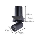 Spot LED Embutir Retrátil AIVA 24° 12W 2700K C/ Facho Direcionável a 360° Nordecor ST2925-Nordecor-Starlumen