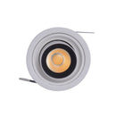 Spot LED Embutir Retrátil AIVA 24° 7W 2700K C/ Facho Direcionável a 360° Nordecor ST2925-Nordecor-Starlumen