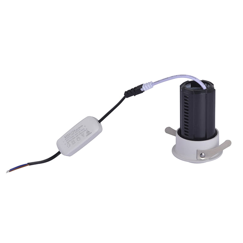 Spot LED Embutir Retrátil AIVA 24° 7W 2700K C/ Facho Direcionável a 360° Nordecor ST2925-Nordecor-Starlumen