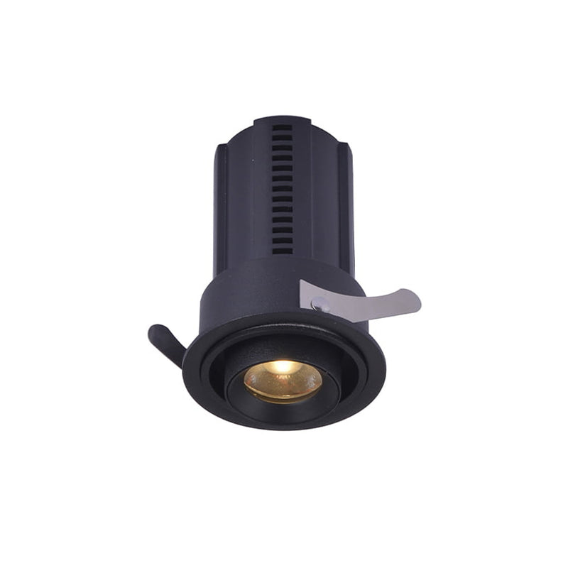 Spot LED Embutir Retrátil AIVA 24° 7W 2700K C/ Facho Direcionável a 360° Nordecor ST2925-Nordecor-Starlumen