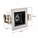 Spot LED de Embutir Calli 2W 3000k Branco e Preto Bella Iluminação ST3221-Bella Iluminação-Starlumen