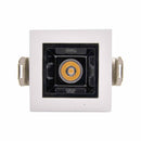 Spot LED de Embutir Calli 2W 3000k Branco e Preto Bella Iluminação ST3221-Bella Iluminação-Starlumen