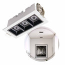 Spot LED de Embutir Calli 6W 3000k Branco e Preto Bella Iluminação ST3221-Bella Iluminação-Starlumen