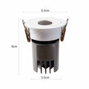 Spot LED de Embutir Mayn Redondo 7W 2700K IRC97 Nordecor ST3218-Nordecor-Starlumen