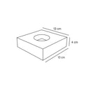 Spot Luminária Semi Embutido Fast em Alumínio p/ AR70 Starlumen ST3230-Starlumen-