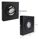 Spot Luminária Slim Sobrepor Teto Beiral Alumínio LED 7W Luz Quente Externo ST3250-Spots-Starlumen