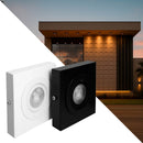 Spot Luminária Slim Sobrepor Teto Beiral Alumínio LED 7W Luz Quente Externo ST3250-Spots-Starlumen