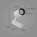 Spot Para Trilho Eletrificado 10W Branco DS7100 Delis ST227-Delis-Starlumen