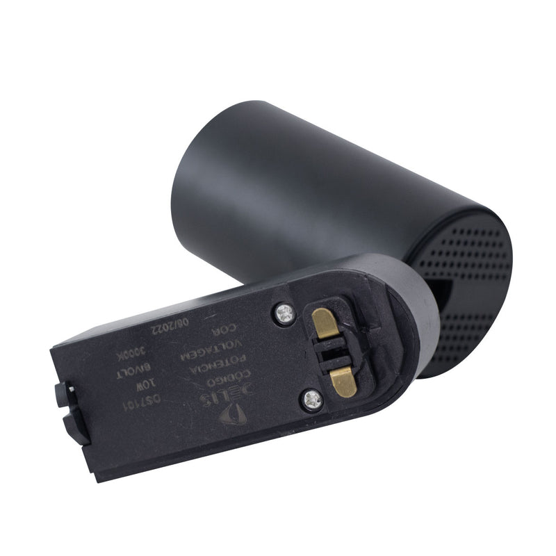 Spot Para Trilho Eletrificado 10W Preto DS7101 Delis ST227-Delis-Starlumen