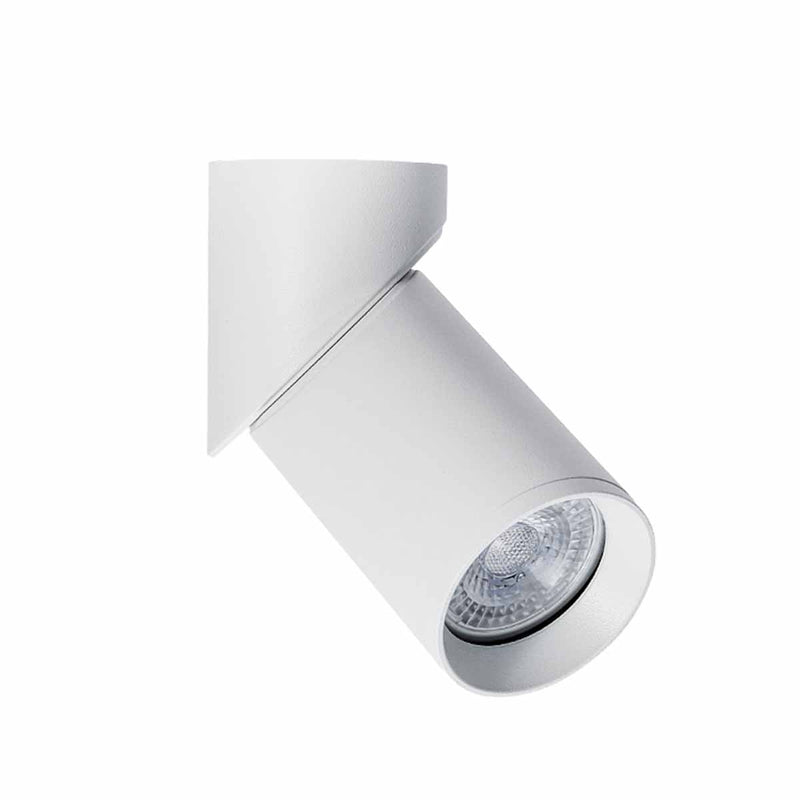Spot Piere Sobrepor Direcionável p/ LED MR16 C/ Disco Anti-ofuscante Nordecor ST3018-Nordecor-Branco-Starlumen
