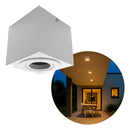 Spot Plafon Box 1 Foco E27 Alumínio Sobrepor Moderna Starlumen ST3236 - Branco-Spots-Starlumen