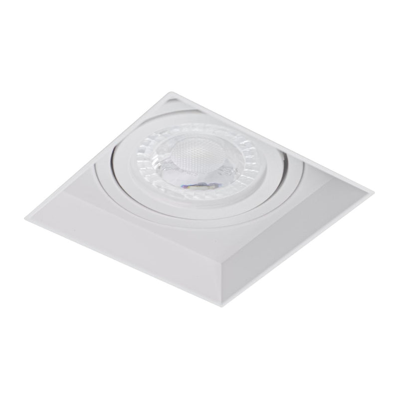 Spot Quadrado Embutir No Frame GU10 para dicróica MR16 Branco Gaya ST2888-Gaya-Starlumen