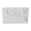 Spot Quadrado Embutir No Frame GU10 para dicróica MR16 Branco Gaya ST2888-Gaya-Starlumen