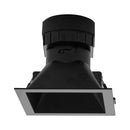 Spot Quadrado Embutir Preto LED 8W 60° Branco Quente Downlight SE 360.2224 ST2738-Save Energy-Starlumen