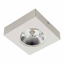 Spot Semi Embutido Quadrado em Aluminio p/ AR111 1XGU10 Lumavi ST3103-Lumavi-Branco-Starlumen
