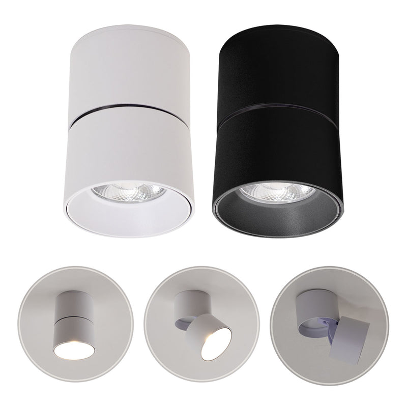 Spot Sobrepor Articulável Alny 10W Branco Quente 3000k 24° Nordecor ST3129-Nordecor-Starlumen