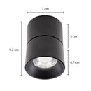 Spot Sobrepor Articulável Alny 10W Branco Quente 3000k 24° Nordecor ST3129-Spots-Starlumen