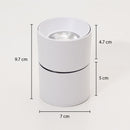 Spot Sobrepor Articulável Alny 10W Branco Quente 3000k 24° Nordecor ST3129-Spots-Starlumen
