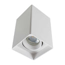 Spot Sobrepor Branco Quadrado P/ Lâmpada Dicroica Gu10 Mr16 DS2443 St2099-Delis-Starlumen