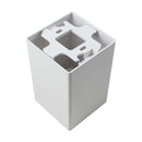 Spot Sobrepor Branco Quadrado P/ Lâmpada Dicroica Gu10 Mr16 DS2443 St2099-Delis-Starlumen