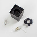 Spot Sobrepor Preto Quadrado P/ Lâmpada Dicroica Gu10 Mr16 DS2444 St2099-Delis-Starlumen