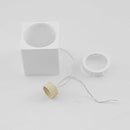 Spot Sobrepor Quadrado 7x7cm em ABS P/ MR16 GU10 SZ390S ST3027-Starlumen-