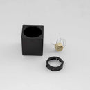 Spot Sobrepor Quadrado 7x7cm em ABS P/ MR16 GU10 SZ390S ST3027-Starlumen-