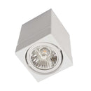 Spot Sobrepor Quadrado 9,5x9,5cm em ABS P/ AR70 GU10 SZ292/3S ST3029-Starlumen-