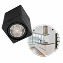 Spot Sobrepor Quadrado 9,5x9,5cm em ABS P/ AR70 GU10 SZ292/3S ST3029-Starlumen-