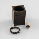 Spot Sobrepor Quadrado 9,5x9,5cm em ABS P/ PAR20 E27 SZ292/2S ST3032-Starlumen-