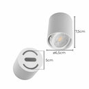 Spot Sobrepor Redondo 6,5cm em ABS P/ MR16 GU10 SZ290S ST3033-Starlumen-