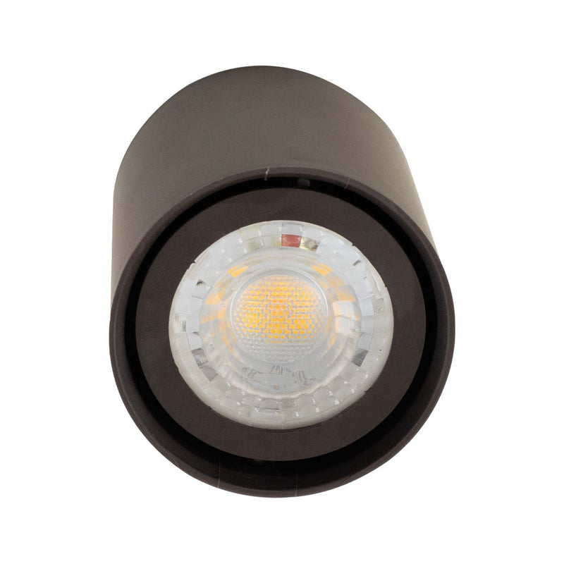 Spot Sobrepor Redondo 6,5cm em ABS P/ MR16 GU10 SZ290S ST3033-Starlumen-Marrom-