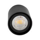 Spot Sobrepor Redondo 6,5cm em ABS P/ MR16 GU10 SZ290S ST3033-Starlumen-Preto-