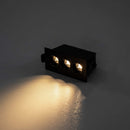 Spot Triplo Downlight Powerus Embutir 38° LED 6W Br. Quente 540lm NORDECOR ST2991-Nordecor-Starlumen