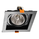 Spot de Embutir FLEA Quadrado 1xGU10 P/ Lâmpada AR70 Nordecor ST3104-Nordecor-Starlumen