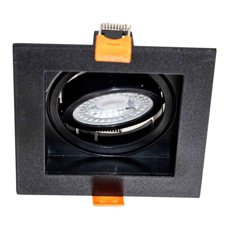 Spot de Embutir FLEA Quadrado 1xGU10 P/ Lâmpada MR16 Nordecor ST3104-Nordecor-Starlumen