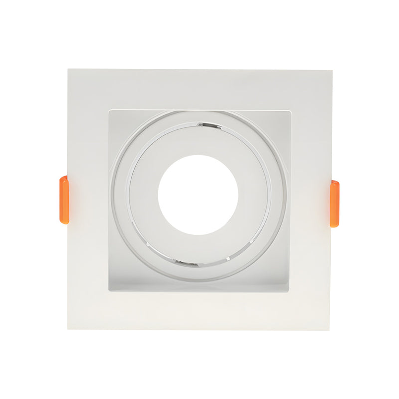 Spot de Embutir FLEA Quadrado Branco P/ Lâmpada MR11 GU10 6184 Nordecor ST3104-Nordecor-Starlumen