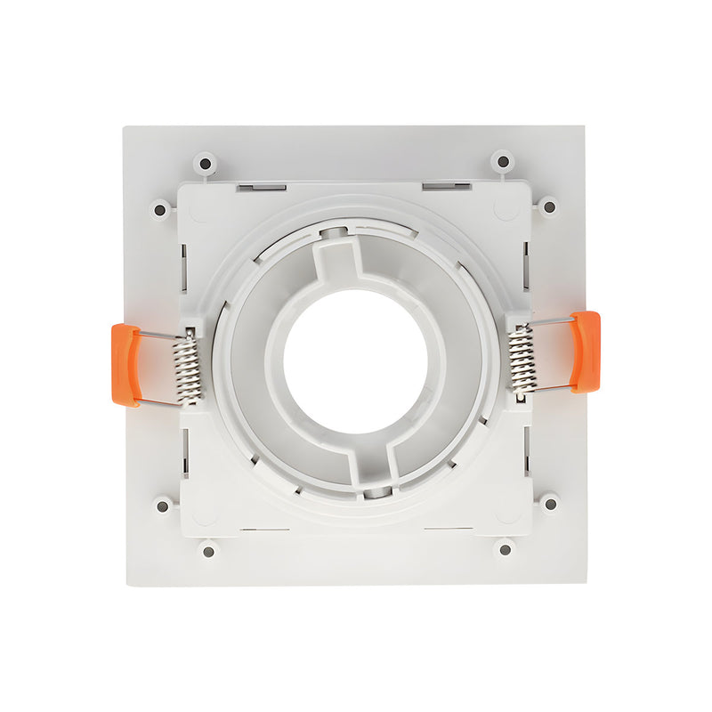 Spot de Embutir FLEA Quadrado Branco P/ Lâmpada MR11 GU10 6184 Nordecor ST3104-Nordecor-Starlumen