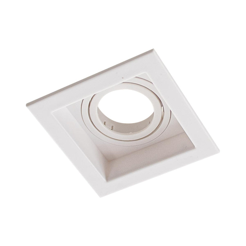 Spot de Embutir FLEA Quadrado Branco P/ Lâmpada MR11 GU10 6184 Nordecor ST3104-Nordecor-Starlumen