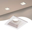 Spot de Embutir FLEA Quadrado Branco P/ Lâmpada MR11 GU10 6184 Nordecor ST3104-Nordecor-Starlumen
