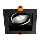 Spot de Embutir FLEA Quadrado Preto 1xE27 P/ Lâmpada PAR20 Nordecor 6191 ST3104-Nordecor-Starlumen