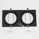 Spot de Embutir Light Duplo Preto p/ 2 LEDs AR111 GU10 Falge ST2999-Falge-Starlumen